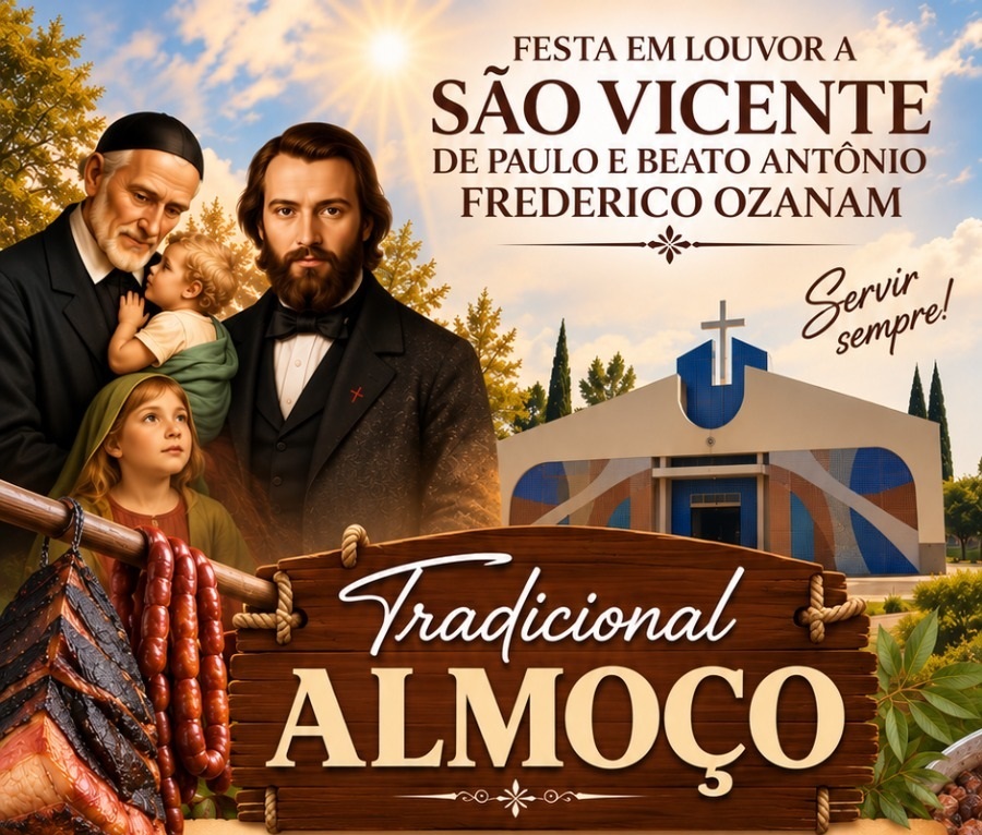 Festa de São Vicente de Paulo terá almoço, corrida, caminhada e sorteio de prêmios em Patos de Minas