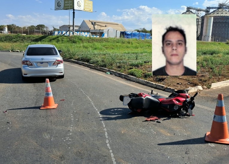 Morre motociclista de 32 anos que sofreu grave acidente na BR365, em Patos de Minas