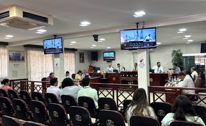 Câmara de Presidente Olegário vota projetos sobre SAMU, regularização fundiária e subvenção nesta sexta-feira