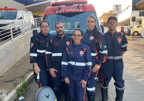 Após uma hora de reanimação, SAMU salva senhora que sofreu parada cardiorrespiratória em Patos de Minas