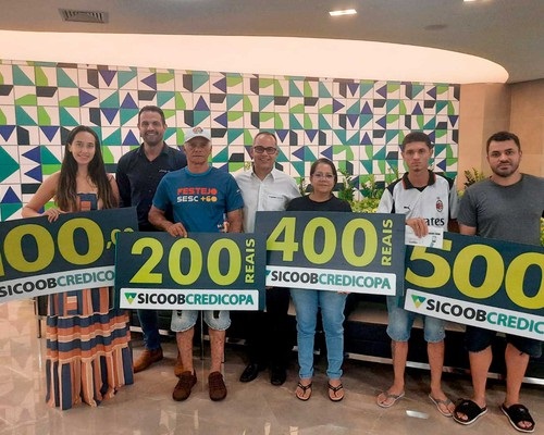 Sicoob Credicopa entrega R$3 mil em premiações aos destaques do Festival de Pesca 2026