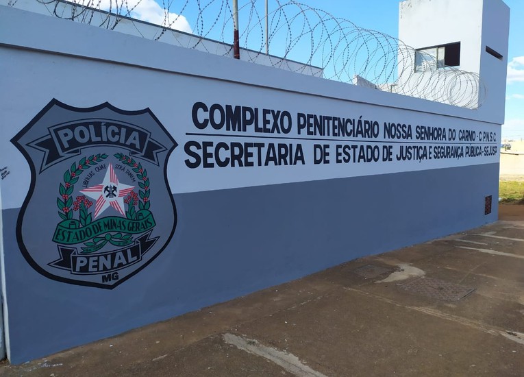 Detento é encontrado morto dentro de cela no Complexo Penitenciário de Carmo do Paranaíba