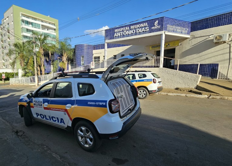 Homem é esfaqueado após briga nas imediações da Rodoviária de Patos de Minas e é socorrido pelo Samu